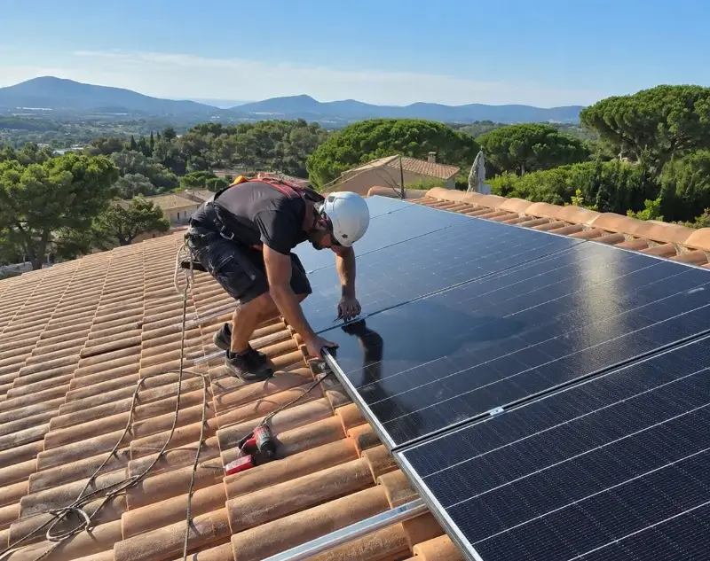 Installateur panneaux solaires Pelleport — pose photovoltaïque sur toiture